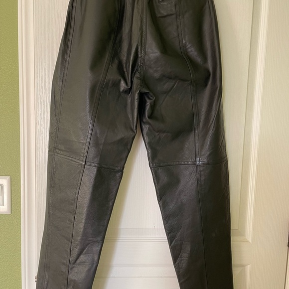 Vintage Together leather Pants Size 4 High Rise - Picture 2 of 12